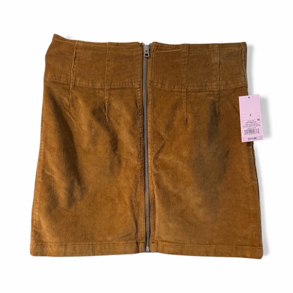 NWT Corduroy Tan Skirt